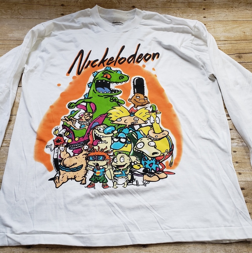 90s retro Nickelodeon long sleeve size XL NWOT